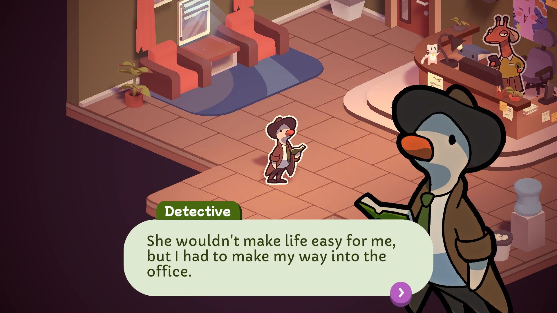 Duck Detective: Secret Salami screenshot